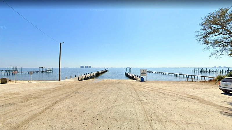 View of ocean from a boat dock in Santa Rosa County | AC Repair Near Me | White Sands Cooling & Heating