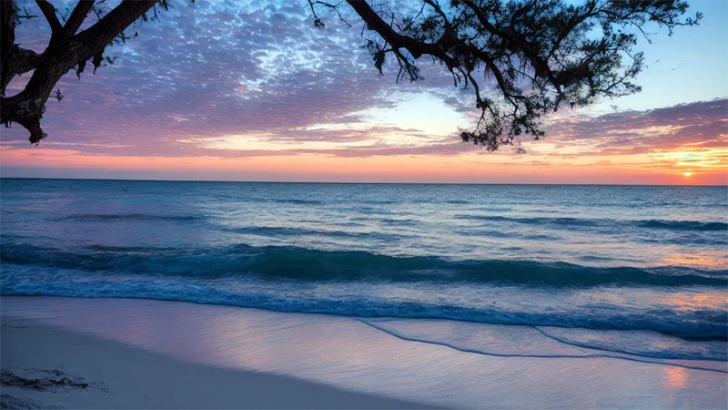 Beautiful sunset on ocean | Perdido Key | White Sands Cooling & Heating