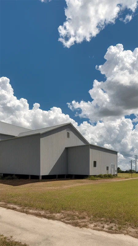 Warehouse on a clear sunny day | Milton | White Sands Cooling & Heating